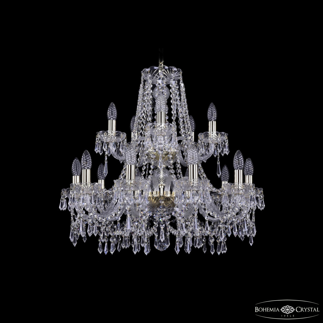 Люстра хрустальная 1403/10+5/240/2d G