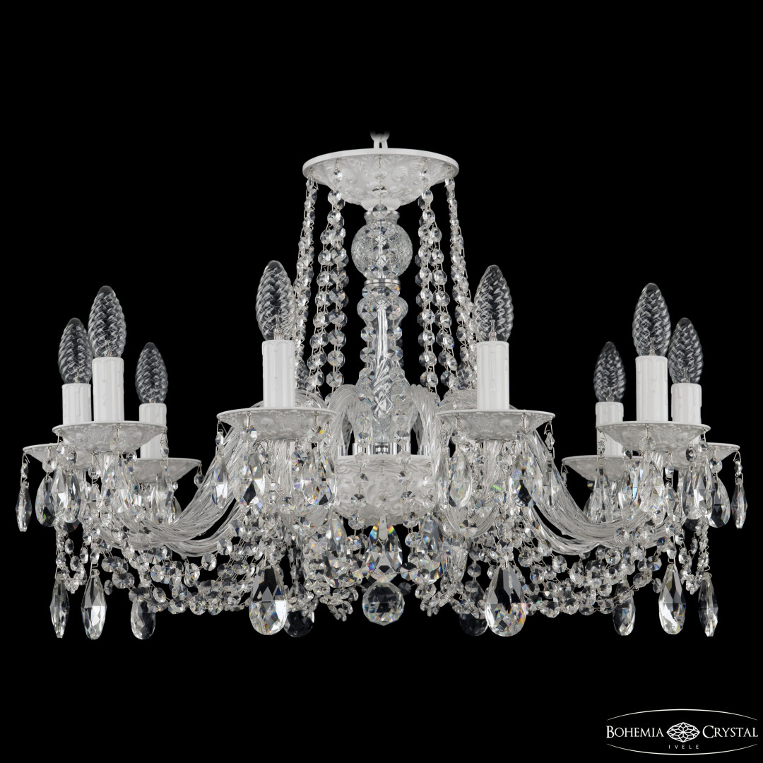 Люстра хрустальная AL16302/10/240 WG Bohemia Ivele Crystal