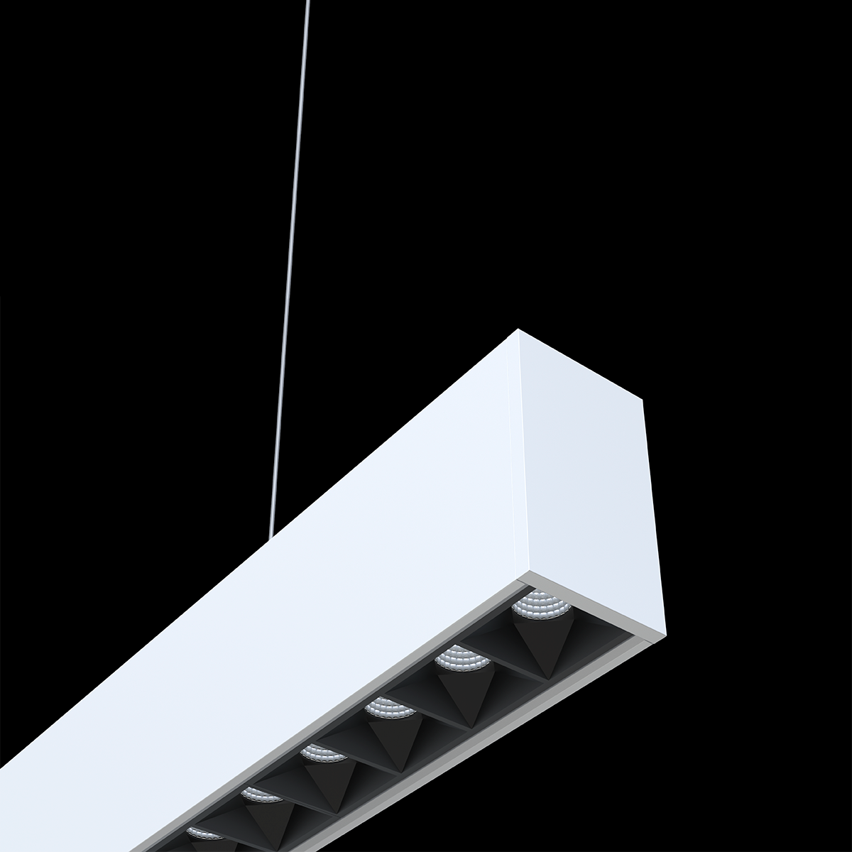 Светильник потолочный Lumker DL-AMBER-P-50-WH-NW-DALI