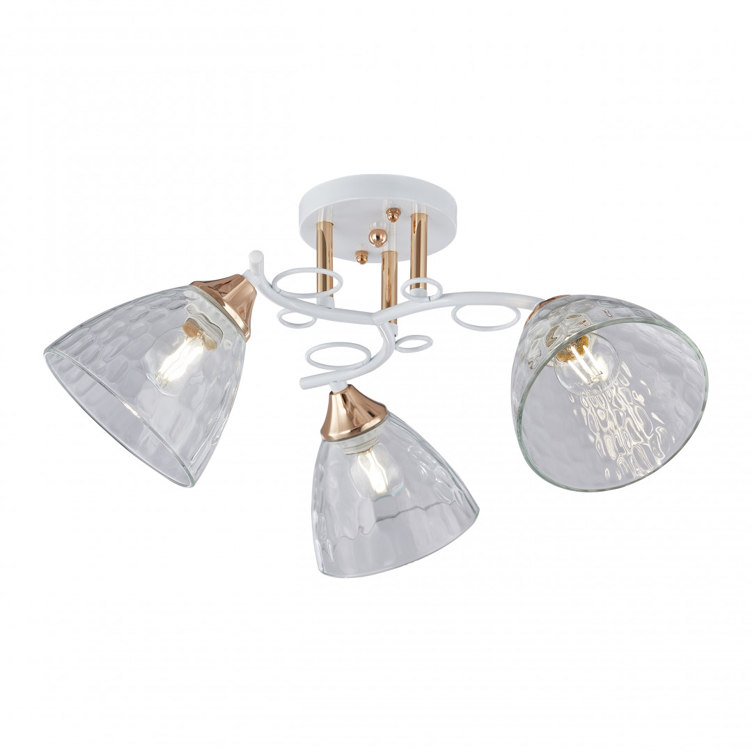 Люстра с плафонами 321395/3A WH+FG Arte Milano