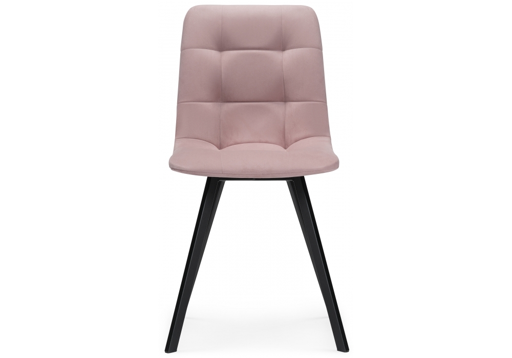 Стул Woodville Чилли розовый / черный 474491