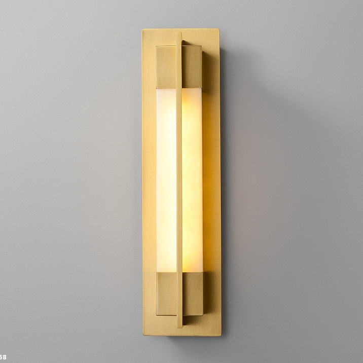 Настенный светильник GLEE C H55 Brass by ImperiumLoft