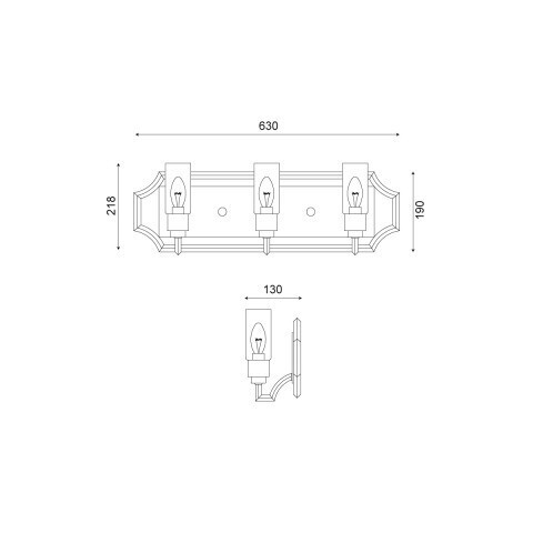 Бра Vele Luce VL4214W03