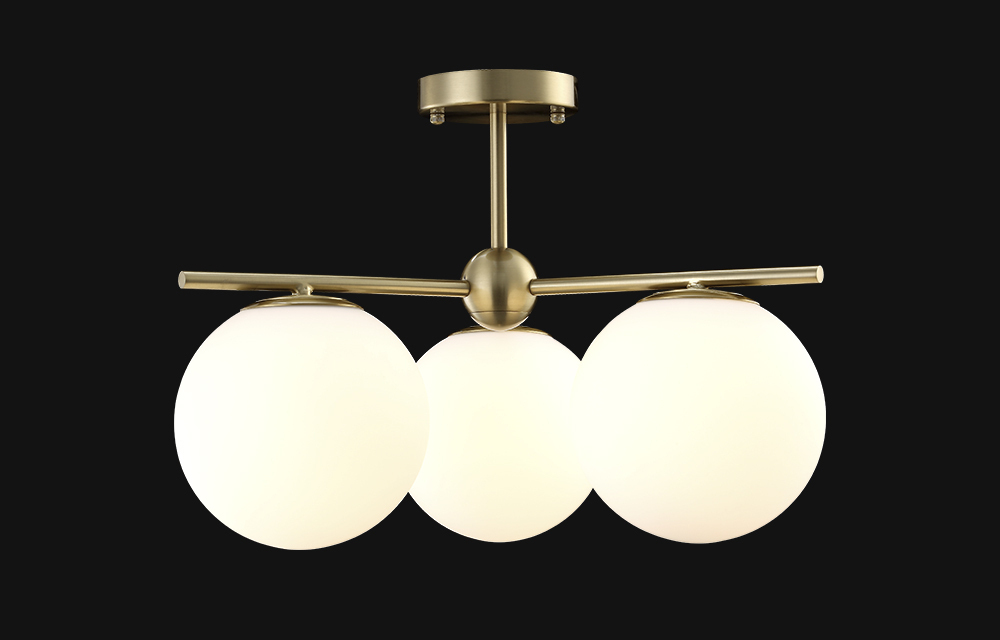 Люстра Crystal Lux FELIZ SP-PL3 BRONZE/WHITE