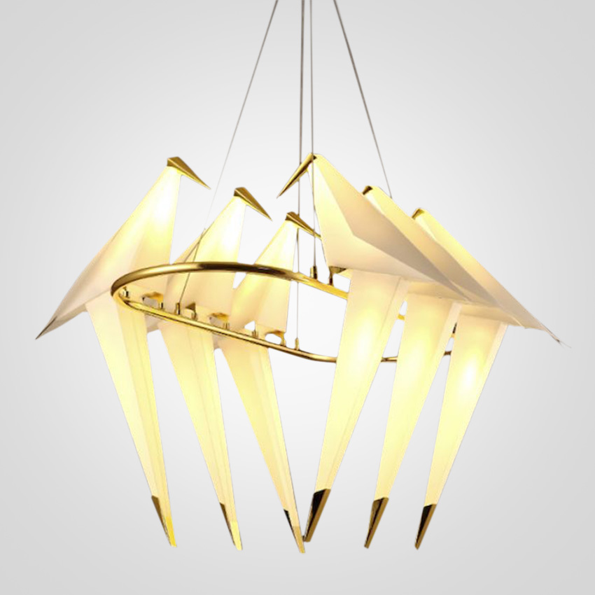 Люстра Origami Bird Chandelier 6 by ImperiumLoft