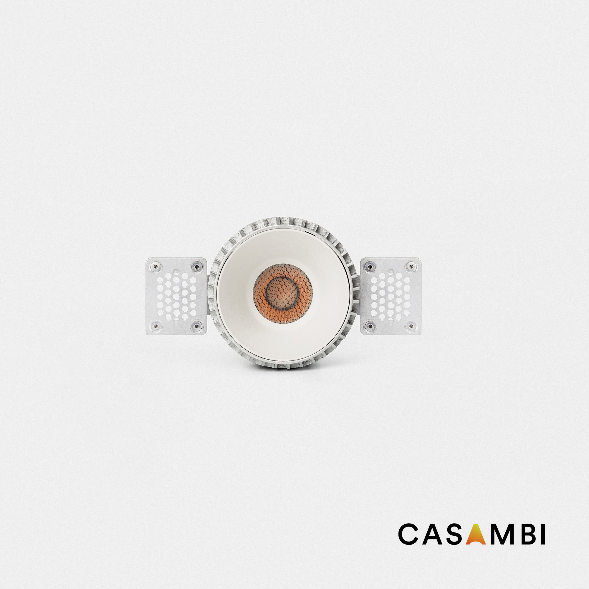 Tulipa Белый встраиваемый даунлайт без рамки 7W 15° 2700K CRI90 Casambi Faro