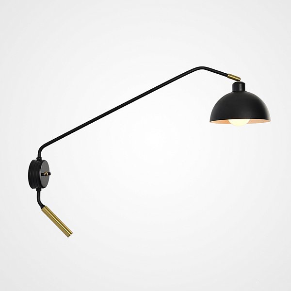 Настенный светильник TEODINE L70 Black by ImperiumLoft