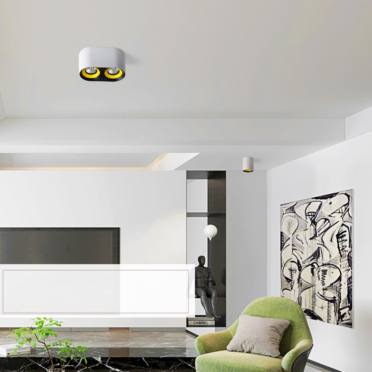 Точечный светильник REXTON A L1 White Yellow 4000 К by ImperiumLoft