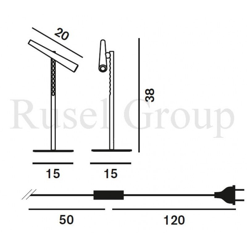 Настольная лампа Foscarini magneto tavolo