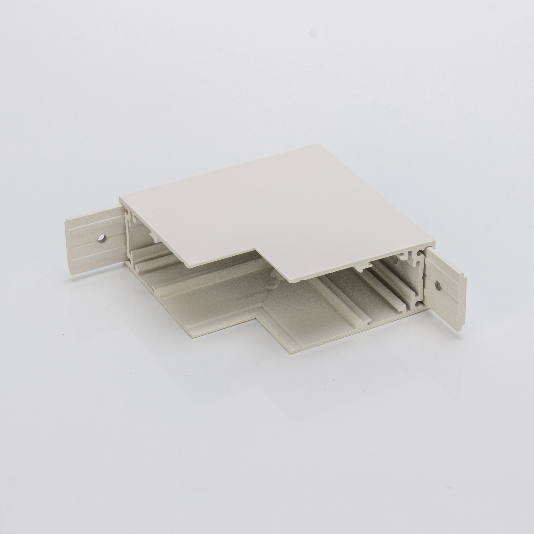 Коннектор угловой внутренний для накладного шинопровода Lumker SY-LINK-INT-S1-WH