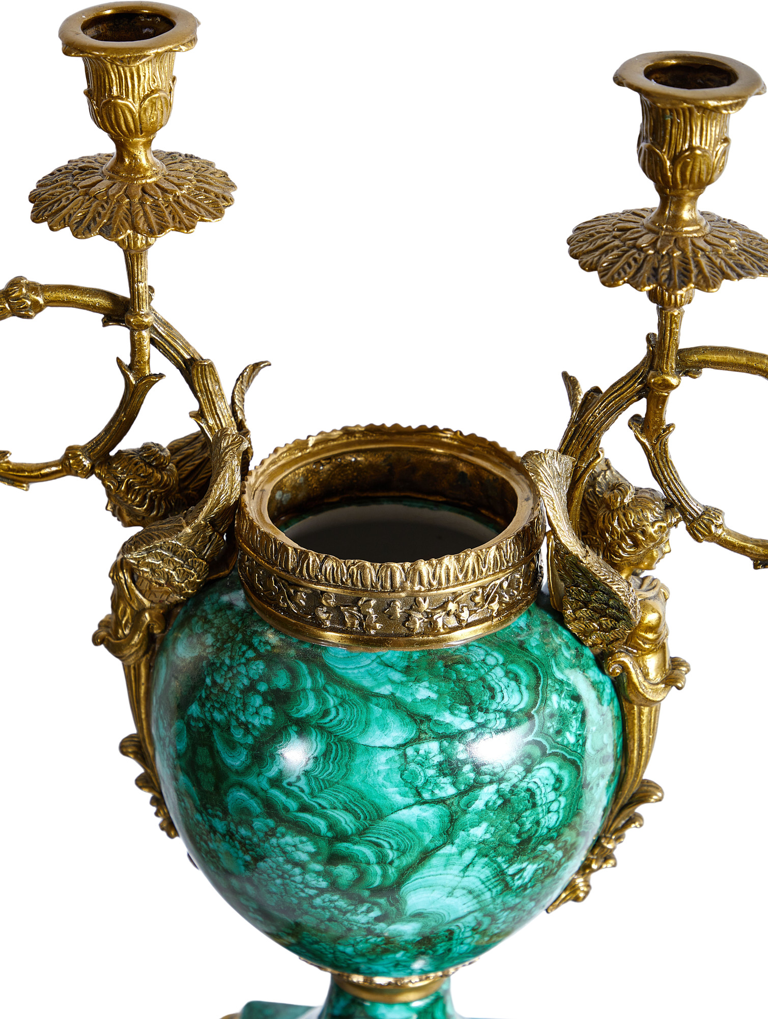 Подсвечник в виде вазы Glasar J373C/LG2549E/1