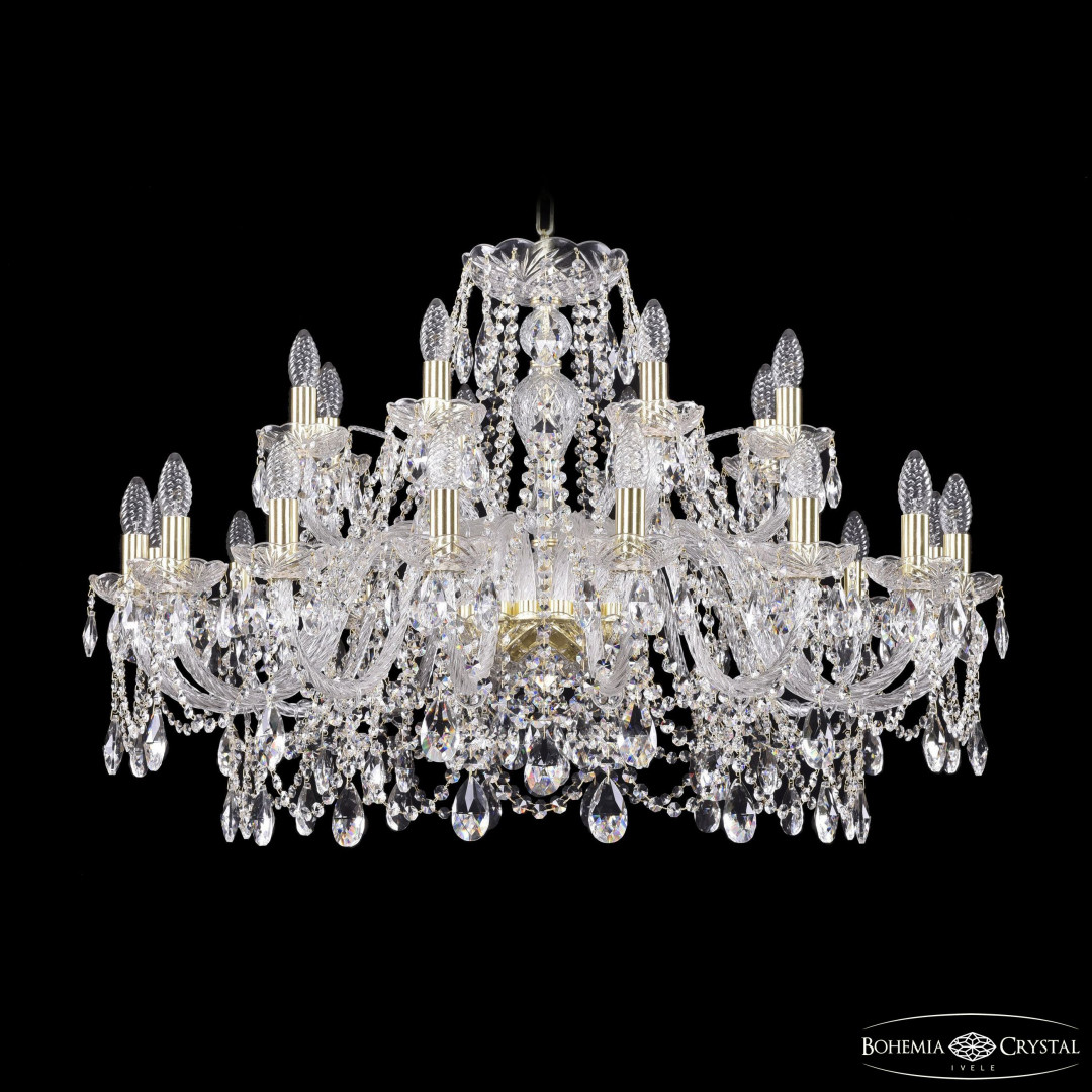 Люстра хрустальная 1411/16+8/360 G