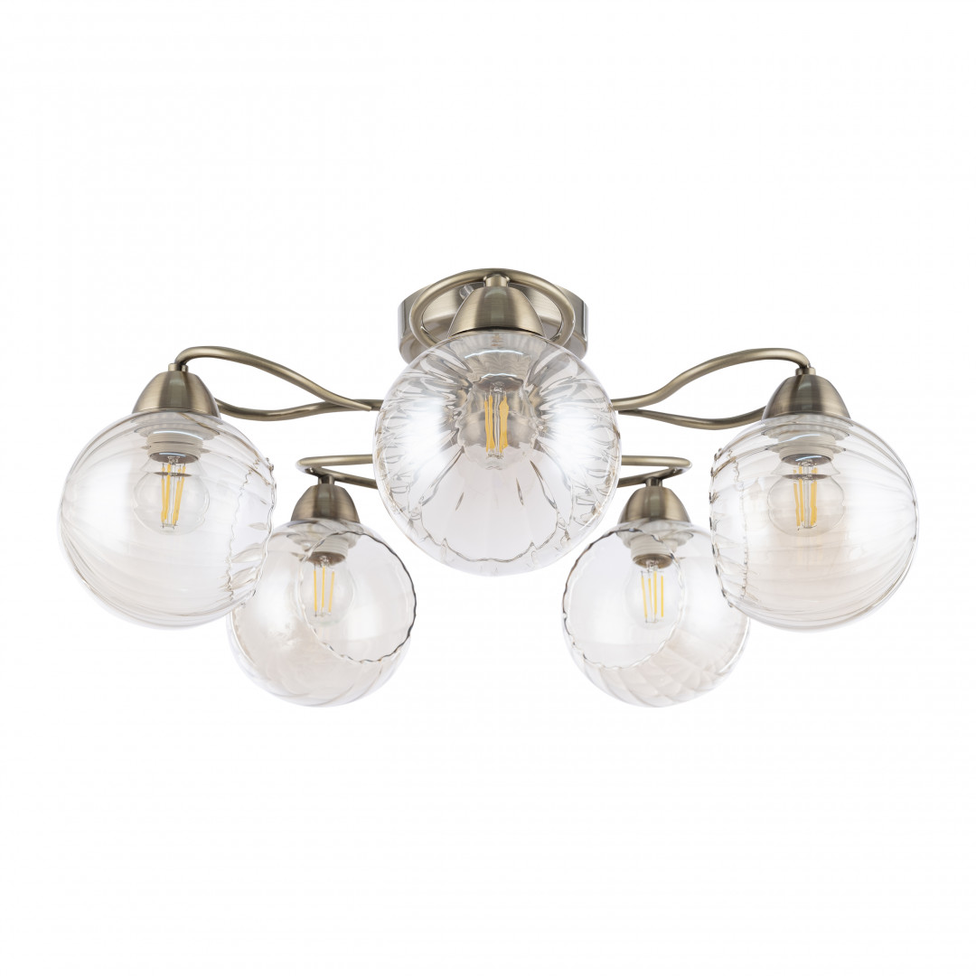 Люстра с плафонами 329207/5 AB Arte Milano