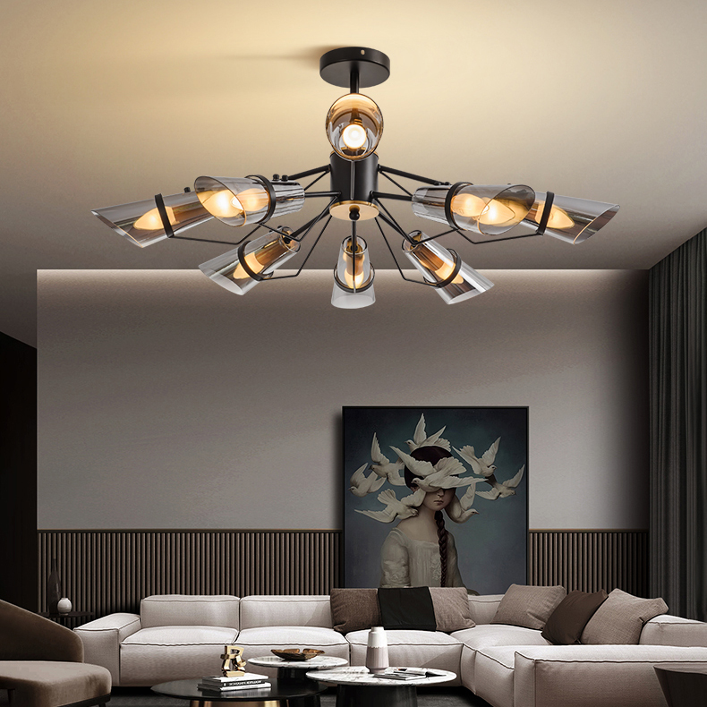 Потолочная люстра PIRNA L8 by ImperiumLoft