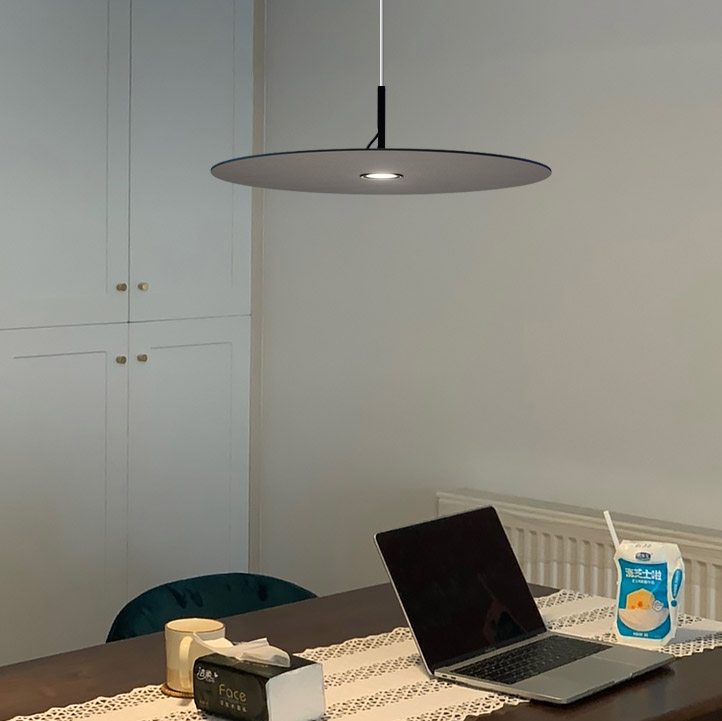 Подвесной светильник EUREKA D35 Black 3000К by ImperiumLoft