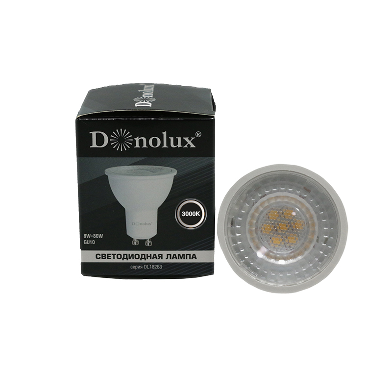 Светодиодная лампат Donolux DL18263W8GU10