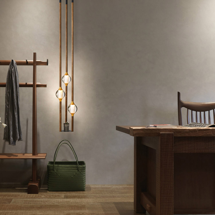 Подвесной светильник TABEO Light brown by ImperiumLoft