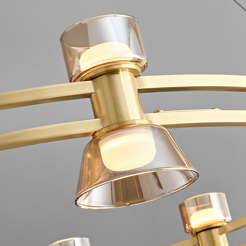 Подвесная люстра BLASIUS D83 Brass by ImperiumLoft