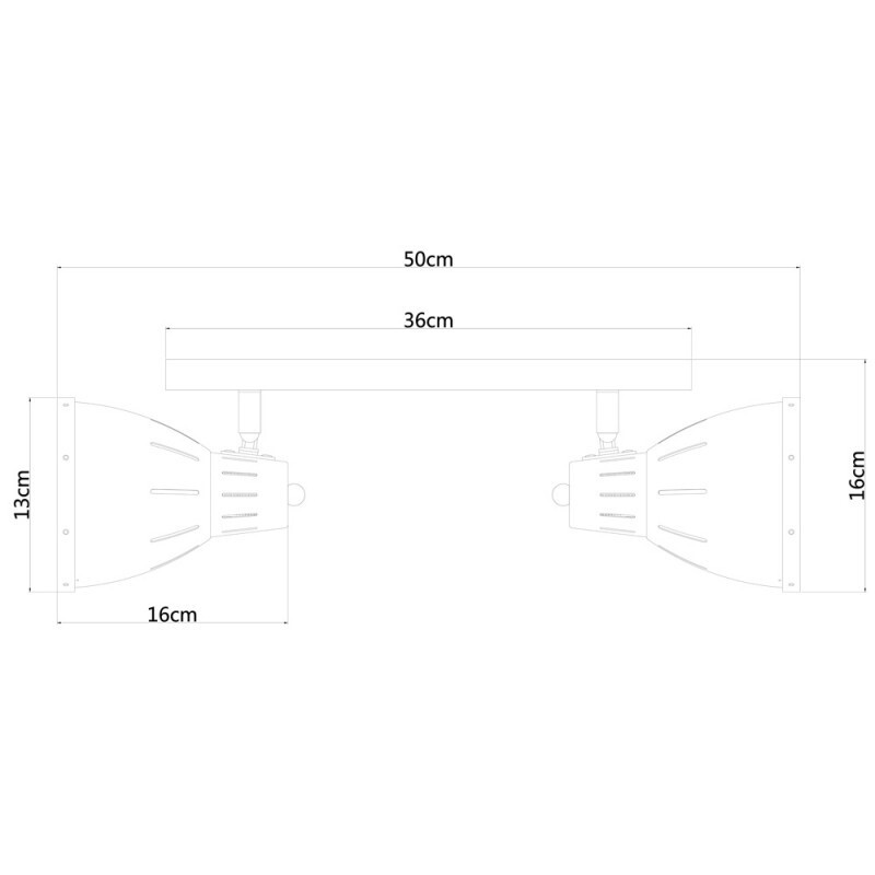 Спот Arte Lamp A2215AP-2BK