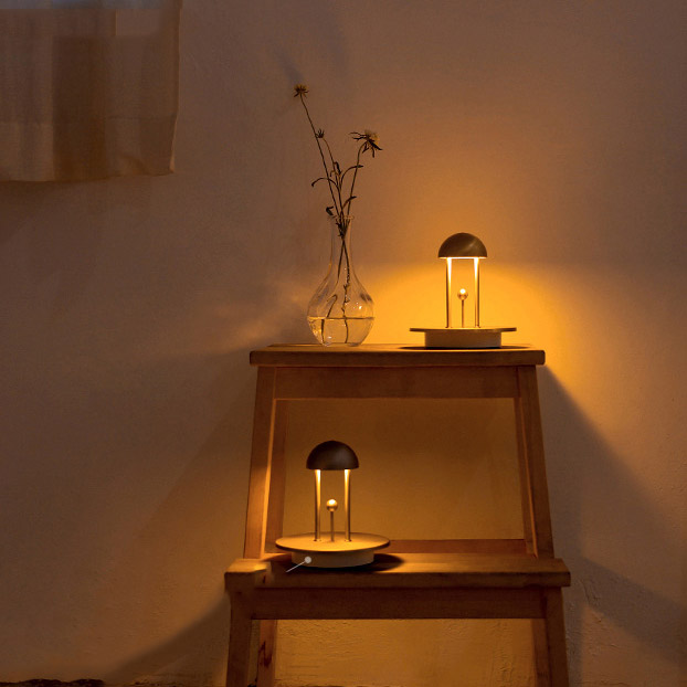 Настольная лампа FIRTH Chrome by ImperiumLoft