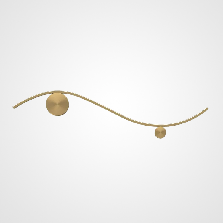 Настенный светильник TEMP L100 Brass by ImperiumLoft