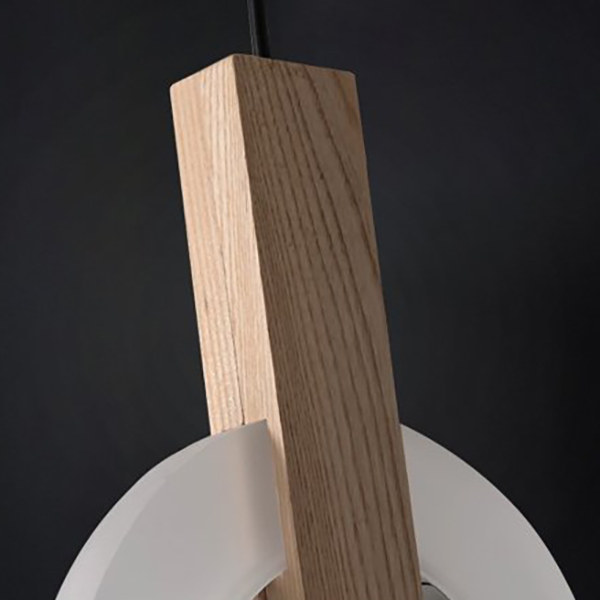 Подвесной светильник HALO D40 Wood by ImperiumLoft