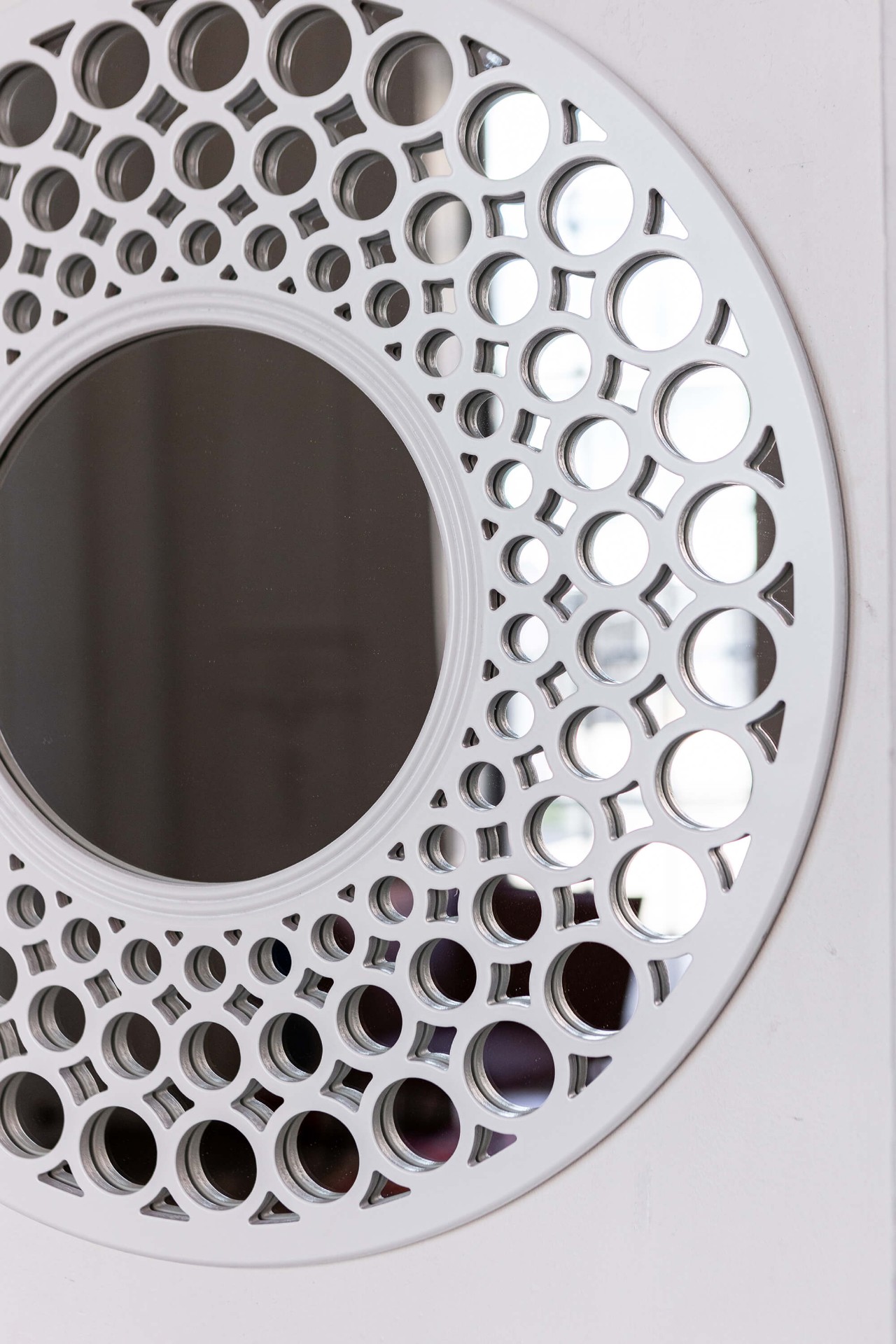 Зеркало BountyHome Round White mv411-white