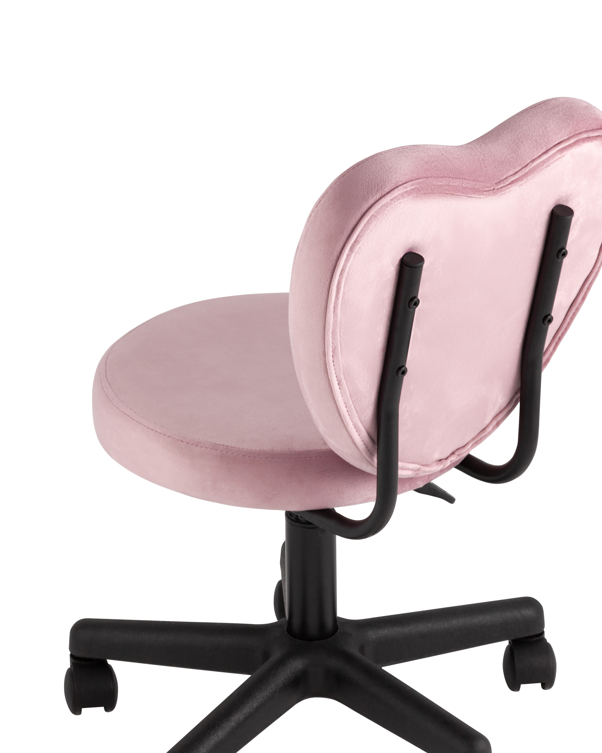Стул офисный Харт розовый Stool Group
