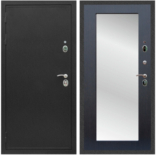 Дверь входная Graf Престиж Черный крокодил / МДФ 10 мм ФЛЗ пастораль Венге