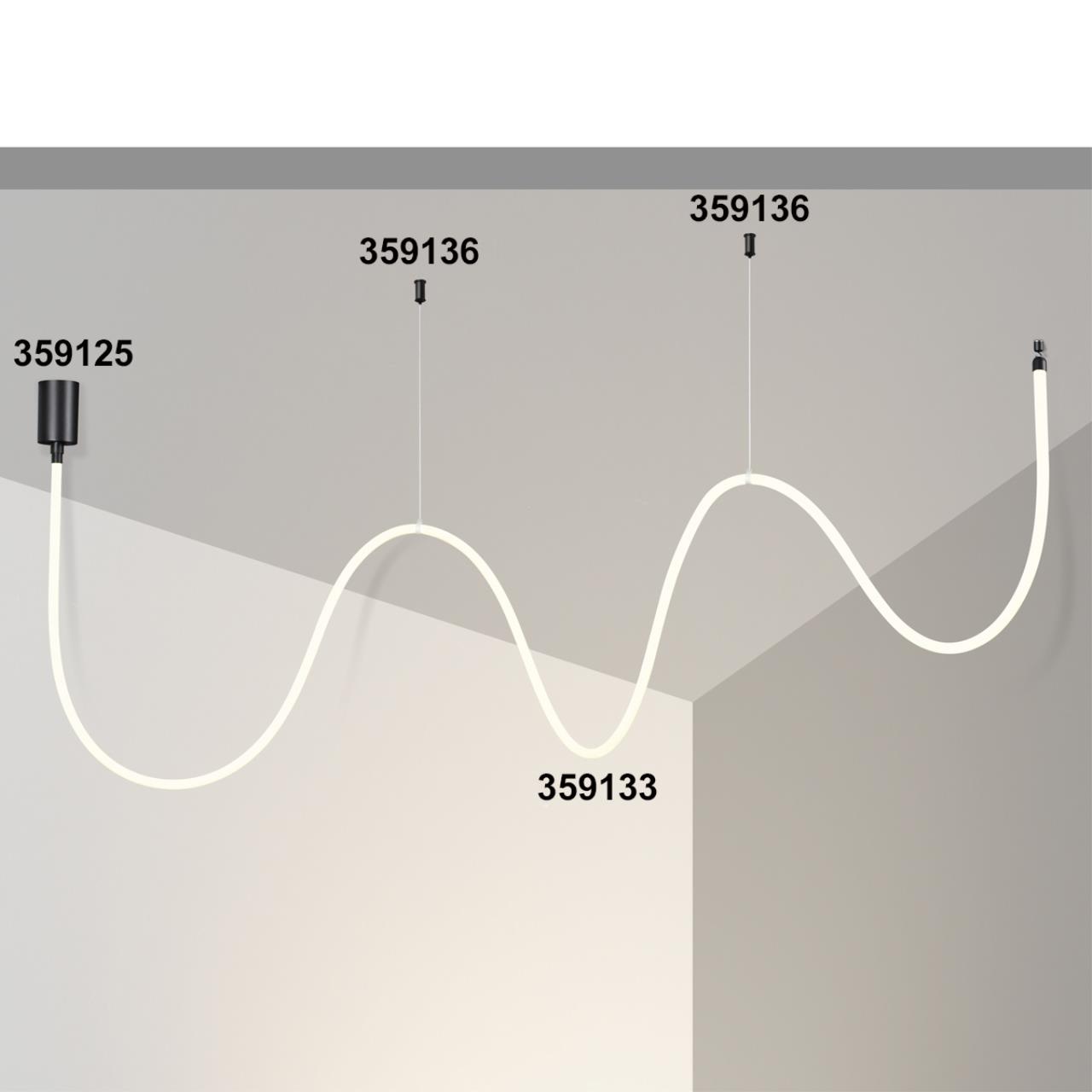 База для накладного монтажа светильников 359128-359133 Novotech 359125