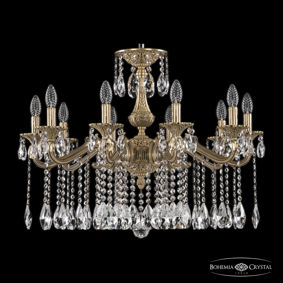 Люстра бронзовая с хрусталём 72102/10/250 A FP