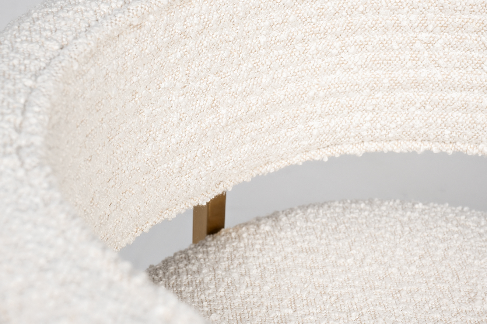 Стул букле бежевый/матовое золото Garda Decor GY-08504