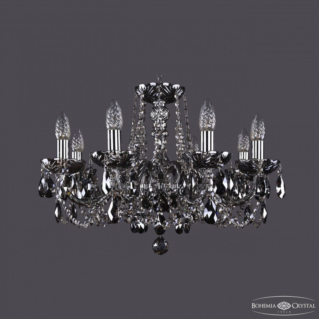 Люстра хрустальная 1402/8/195 Ni M781