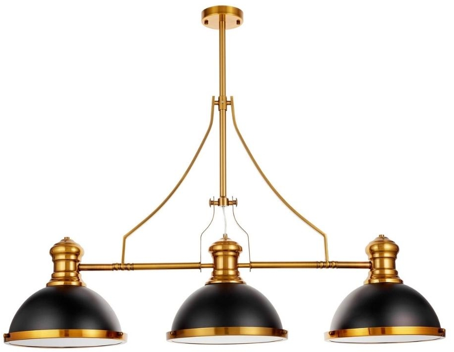 Потолочная люстра Lumina Deco LDP 710-3 BK+MD