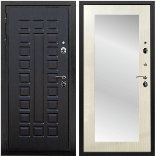 Дверь входная Graf Триумф МДФ 16 мм ФЛ-183 Венге / МДФ 10 мм ФЛЗ пастораль Сандал белый