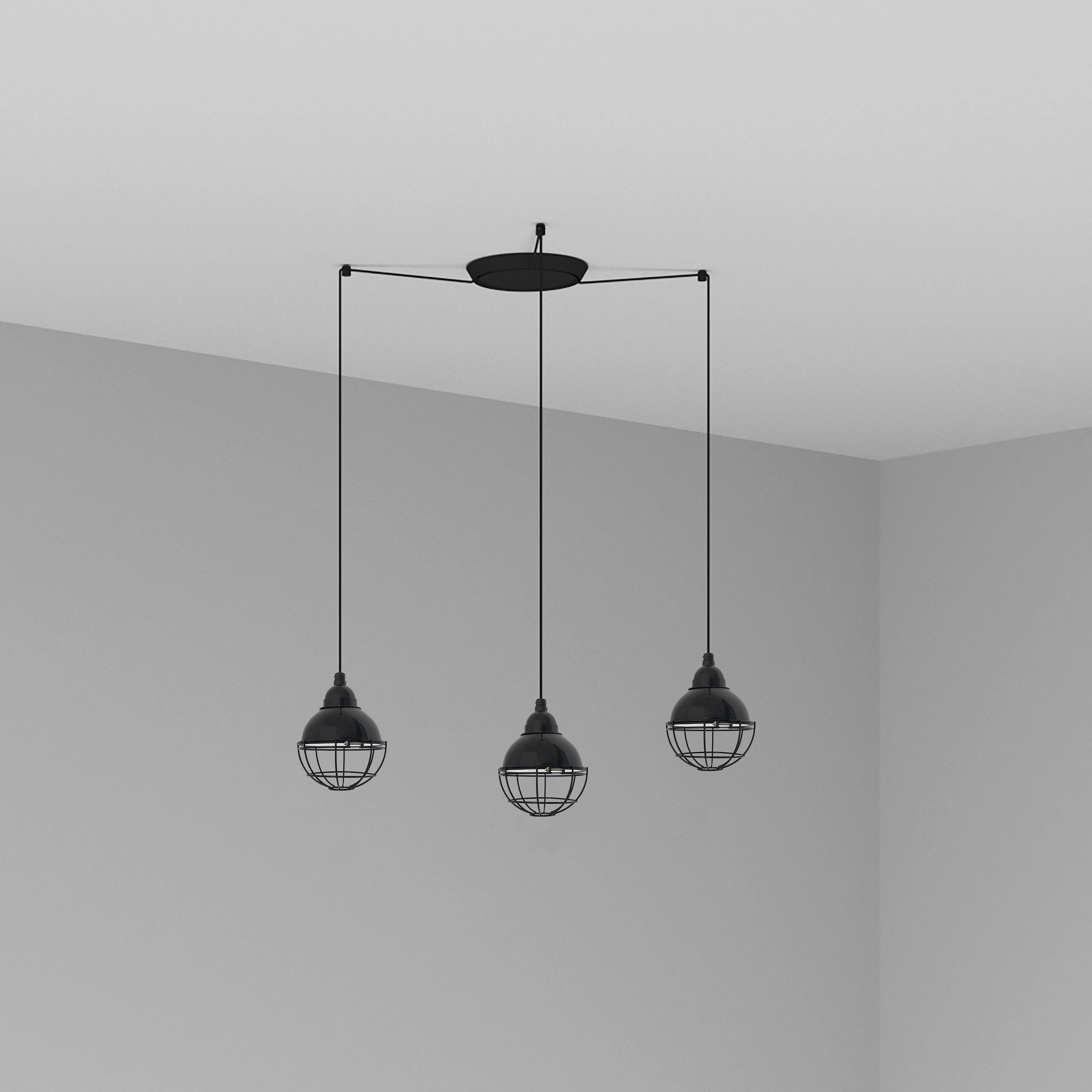 Люстра Claire 3L черный Faro