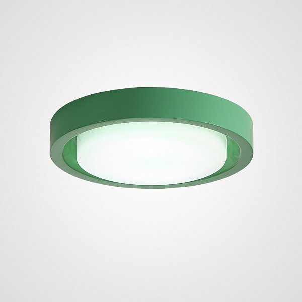 Потолочный светильник BUTTON D39 Green by ImperiumLoft