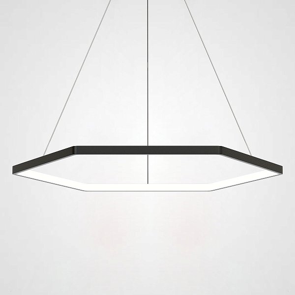 Подвесная люстра MARLA D90 Black Трехцветный свет by ImperiumLoft