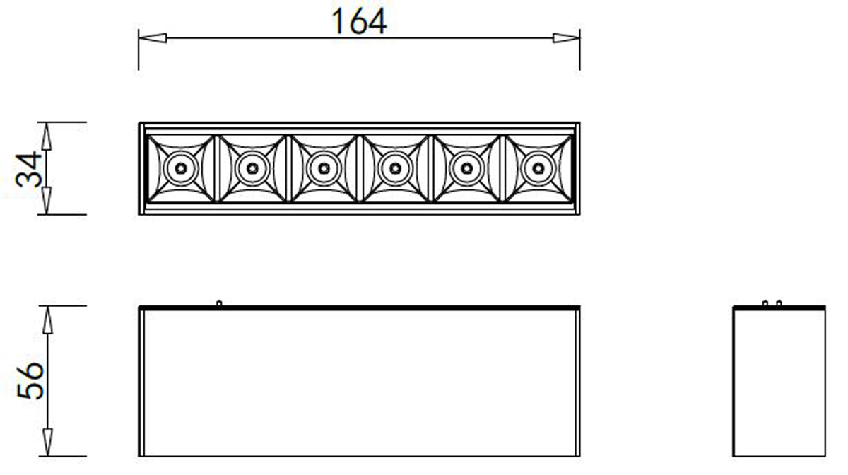Светодиодный светильник для магнитного шинопровода Donolux DL18781NW12WM