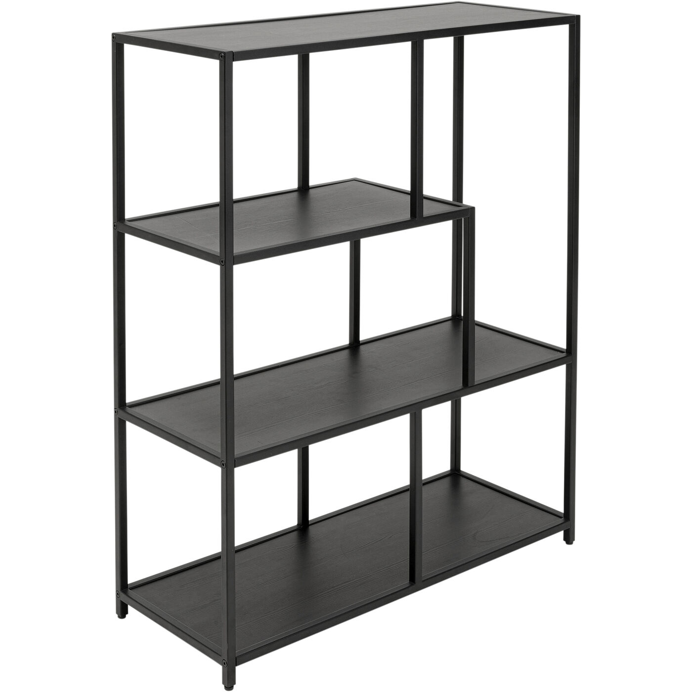 Стеллаж Loftie Black 77x100 см KARE 87953