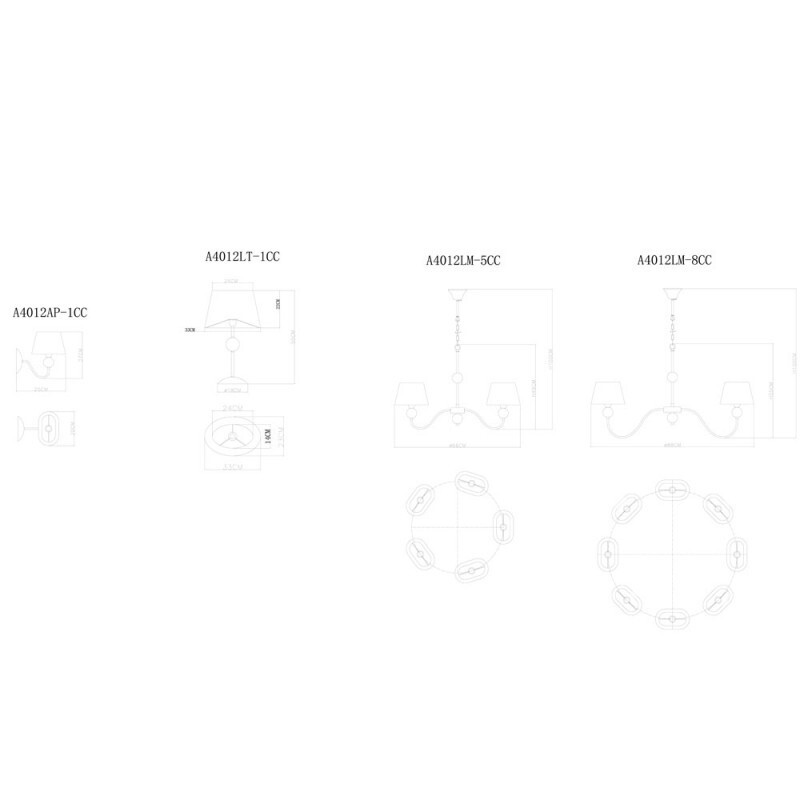 Бра Arte Lamp A4012AP-1CC