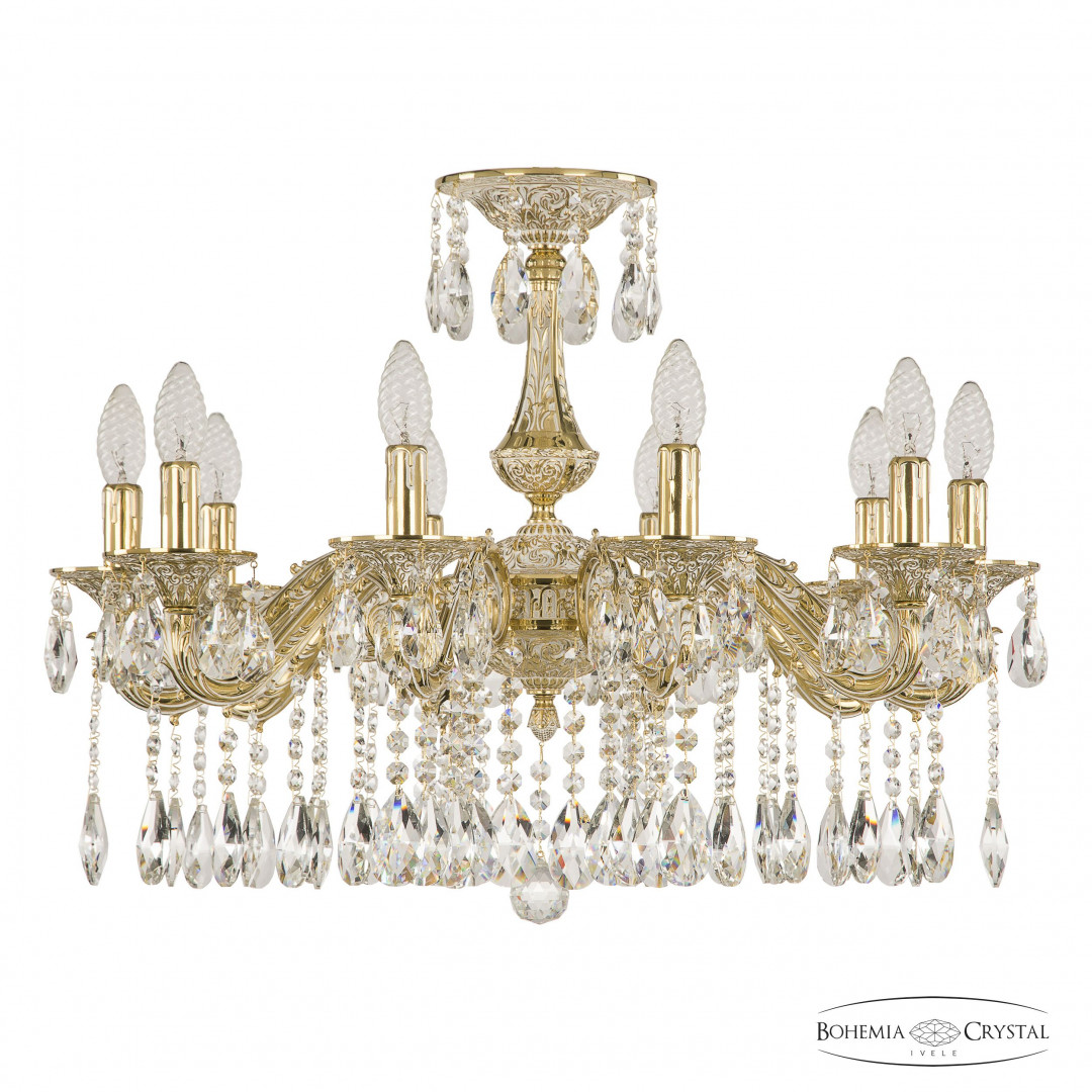 Люстра бронзовая с хрусталём 71102/10/210 A GW