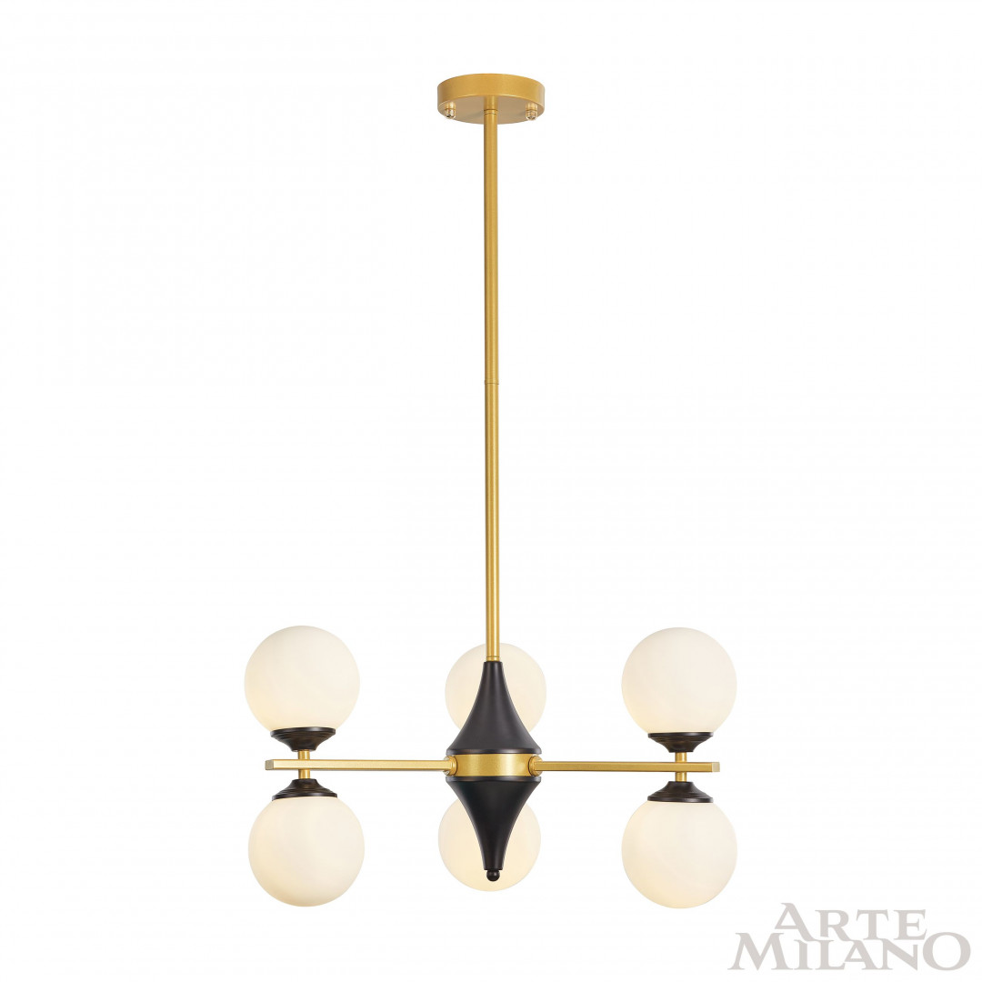 Люстра 271580/6 BK/GD Arte Milano