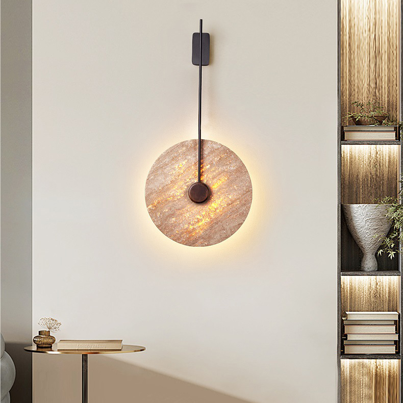 Настенный светильник JOAR D50 Brass by ImperiumLoft