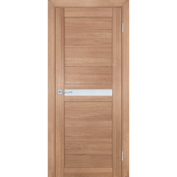 Межкомнатная дверь Graf ТЕХНО-703 белый сатинат Миндаль (2000 х 800)