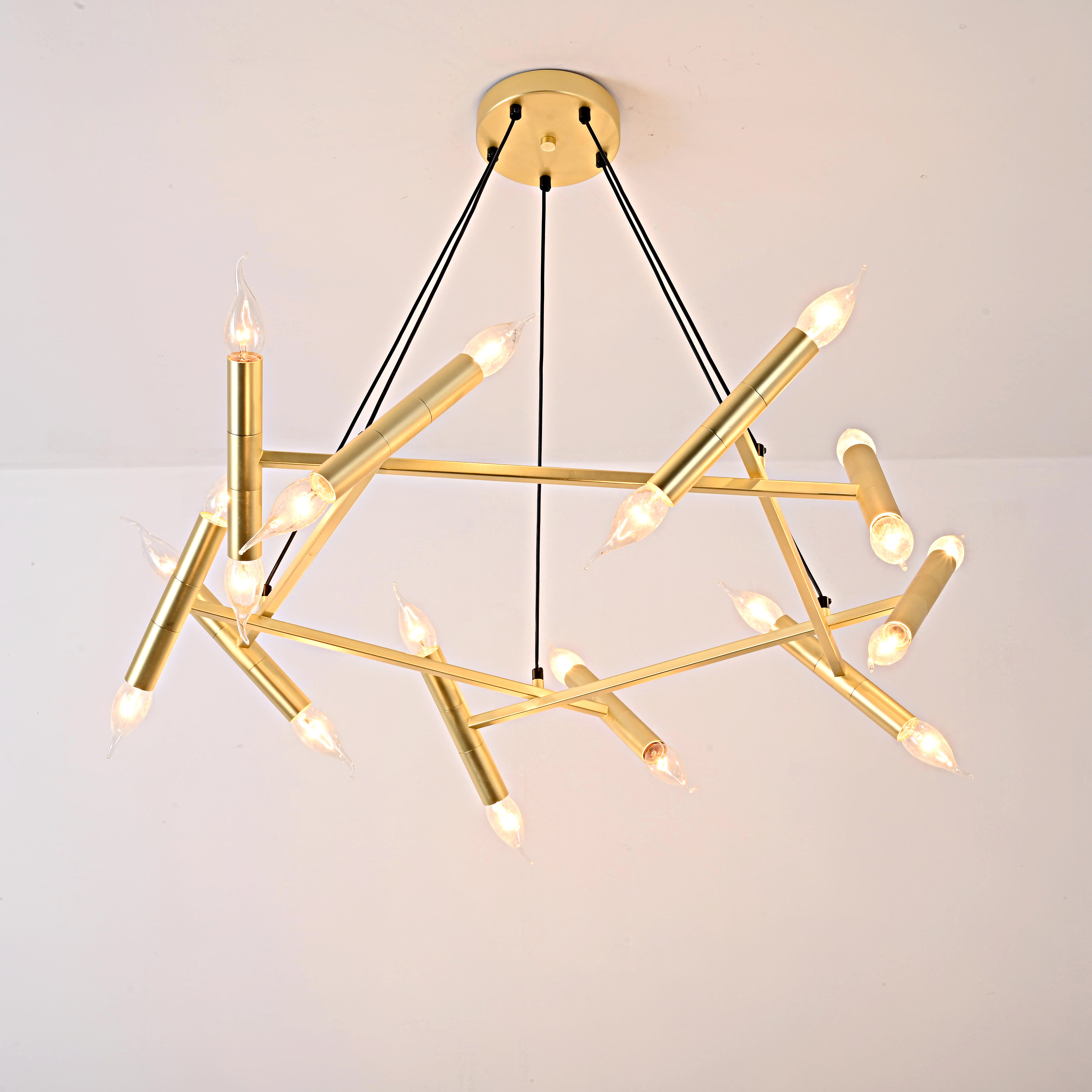 Подвесной Светильник Jonathan Browning Le Pentagone Chandelier 20 Light By Imperiumloft