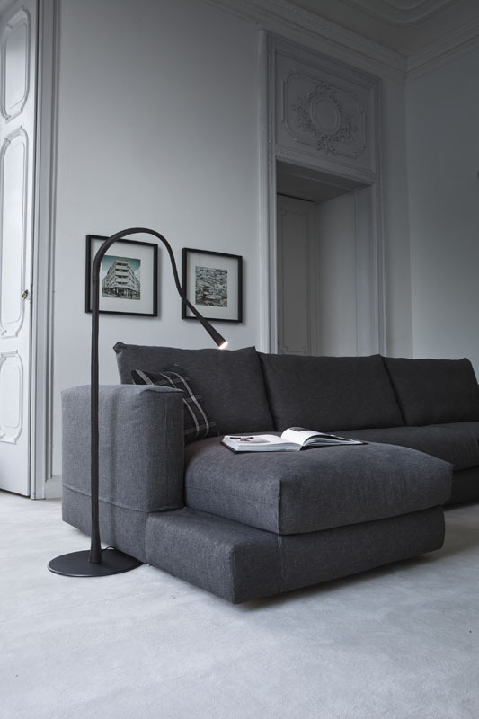 Торшер Contardi FLEXILED FL black ACAM.004682