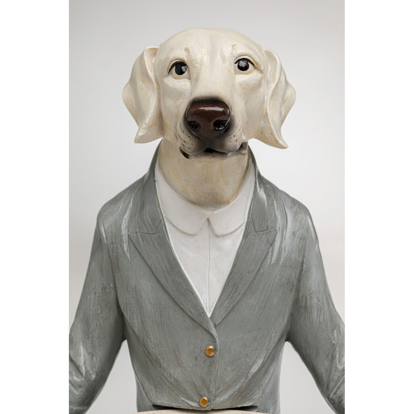 Фигура декоративная Gentleman Dog Tray 29cm KARE 56916