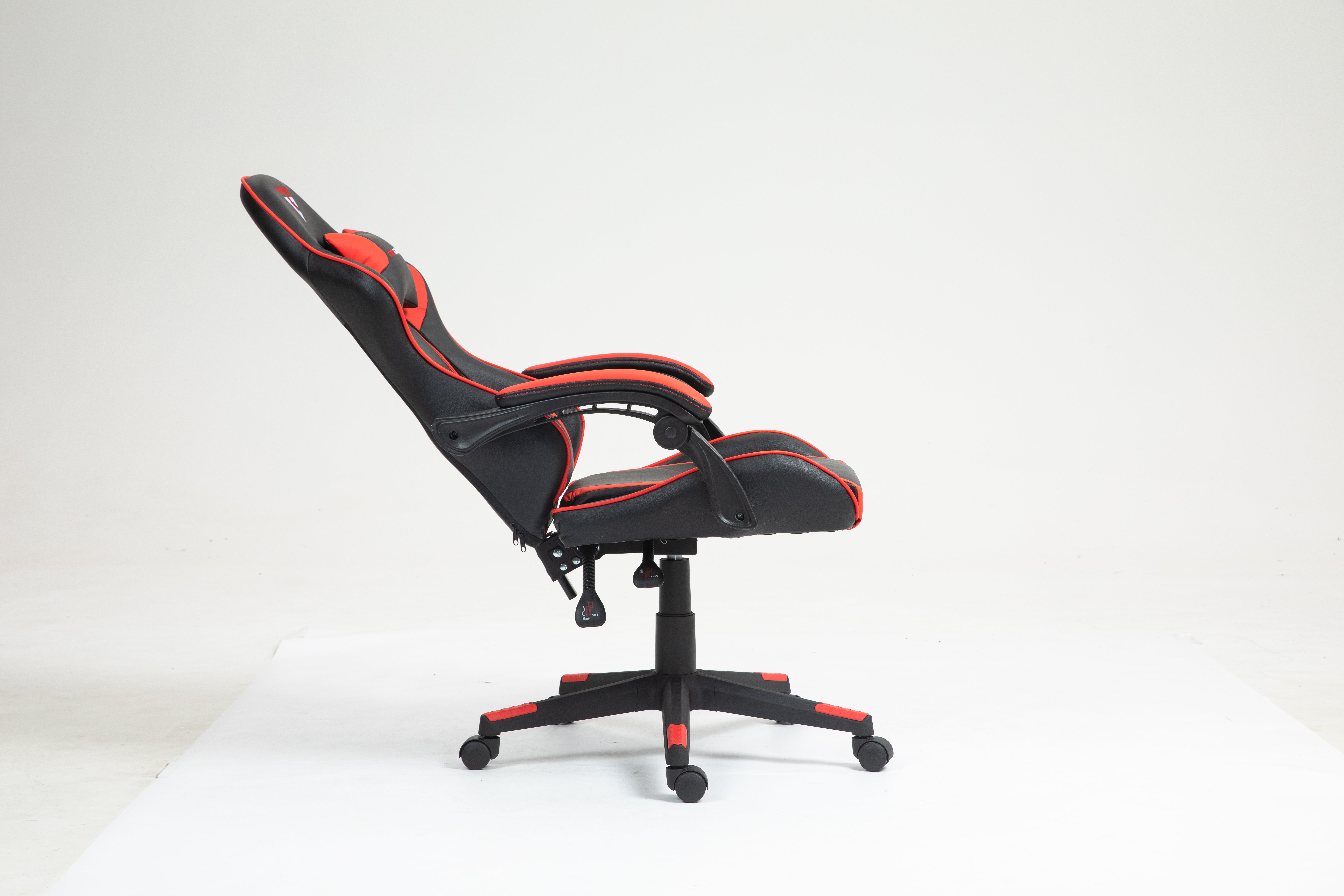 Кресло спортивное TopChairs Shadow черно-красный Stool Group