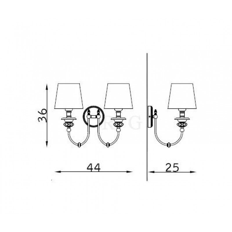 Настенный светильник Zonca Classica 10365
